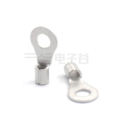 O形无绝缘端子 镀锡 螺栓孔径4.3 接线1.5-2.5mm²(16-14AWG)